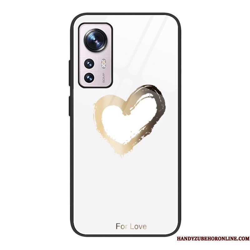 Hoesje voor Xiaomi 12 / 12X Hart Van Gehard Glas