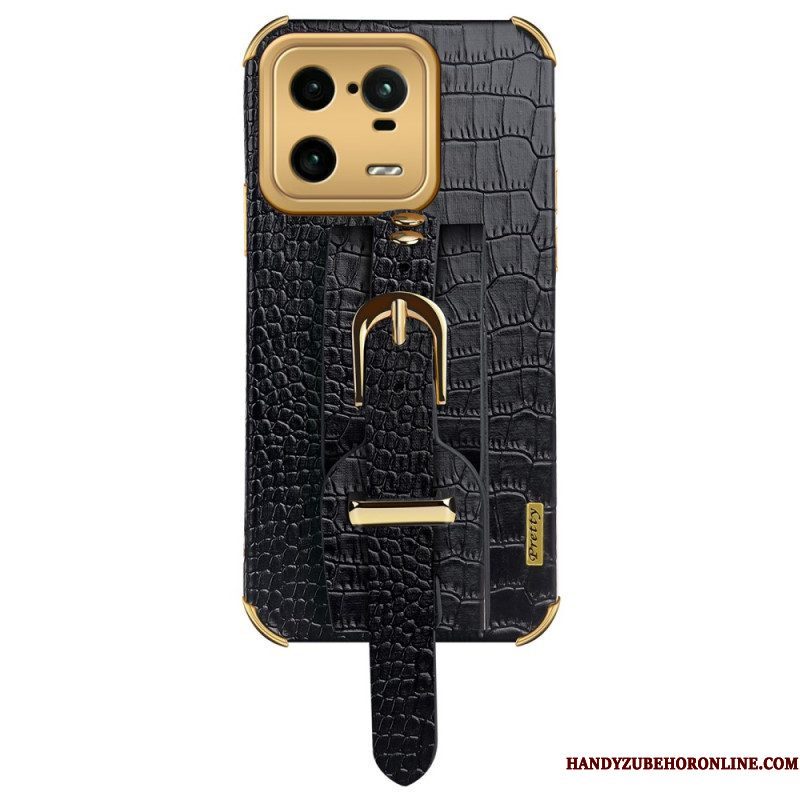 Hoesje voor Xiaomi 13 Pro Croco Band