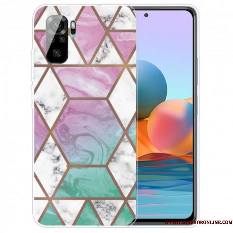 Hoesje voor Xiaomi Redmi Note 10 / 10S Marmeren Patroon