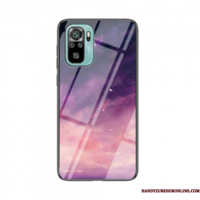 Hoesje voor Xiaomi Redmi Note 10 / 10S Schoonheid Gehard Glas