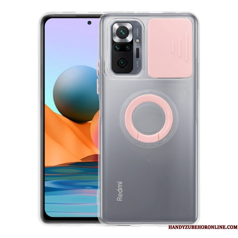 Hoesje voor Xiaomi Redmi Note 10 Pro Camerahoes Met Standaard