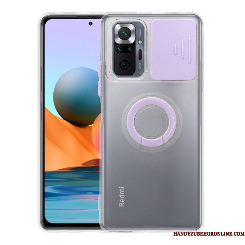 Hoesje voor Xiaomi Redmi Note 10 Pro Camerahoes Met Standaard