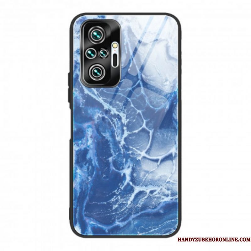 Hoesje voor Xiaomi Redmi Note 10 Pro Designkleuren Gehard Glas