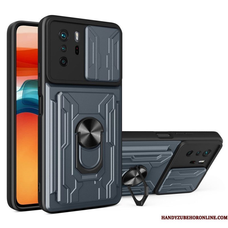 Hoesje voor Xiaomi Redmi Note 10 Pro Houder & Lensbeschermer & Houder