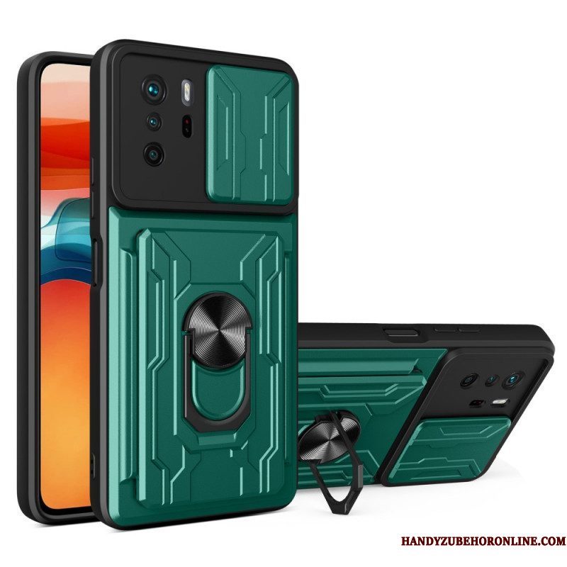 Hoesje voor Xiaomi Redmi Note 10 Pro Houder & Lensbeschermer & Houder