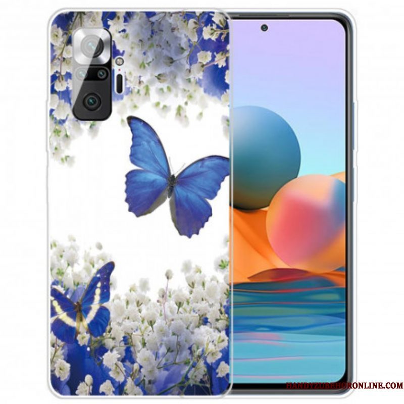 Hoesje voor Xiaomi Redmi Note 10 Pro Vlucht Van Vlinders