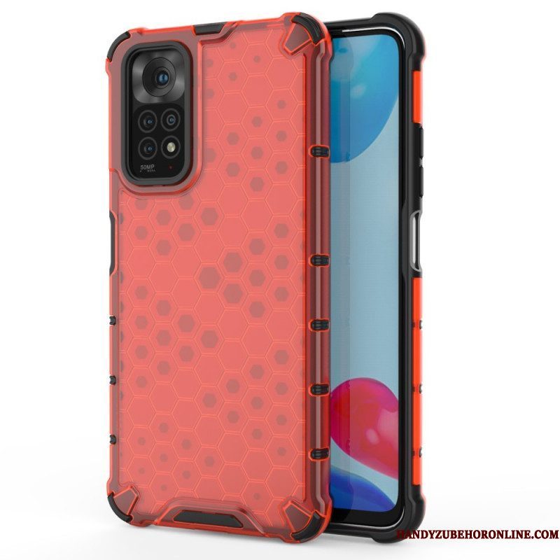 Hoesje voor Xiaomi Redmi Note 11 / 11S Honingraatstijl