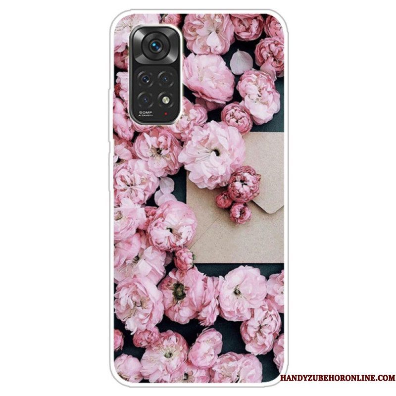 Hoesje voor Xiaomi Redmi Note 11 / 11S Intense Bloemen