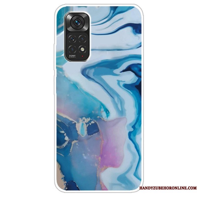 Hoesje voor Xiaomi Redmi Note 11 / 11S Marmeren Geometrie