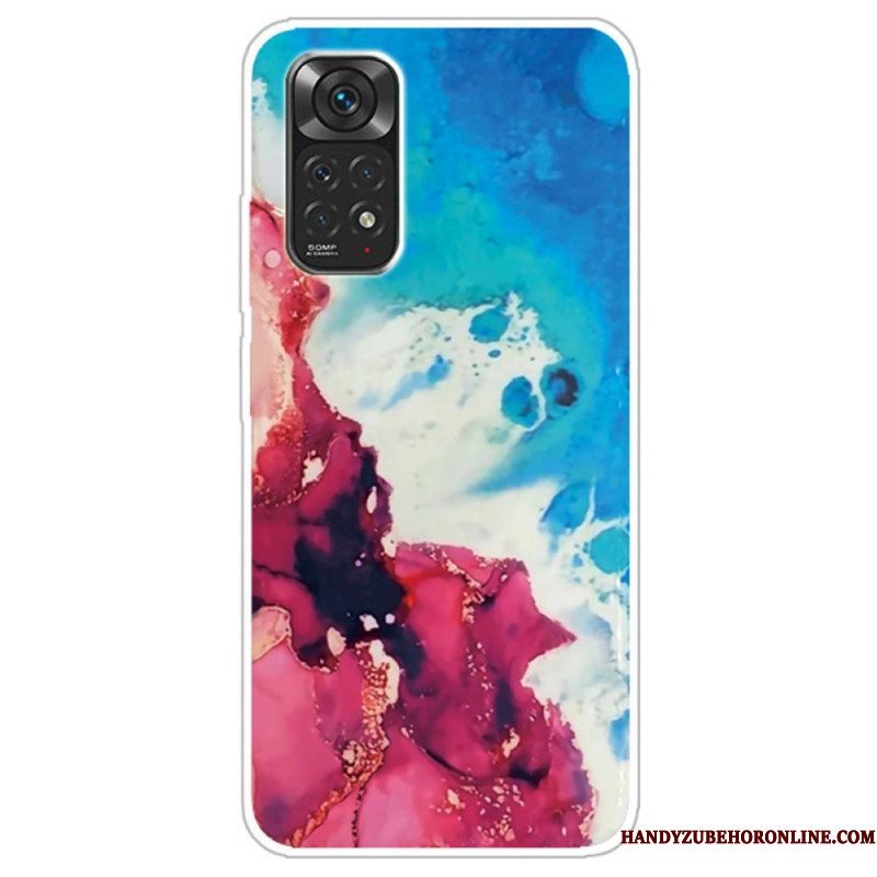 Hoesje voor Xiaomi Redmi Note 11 / 11S Marmeren Geometrie