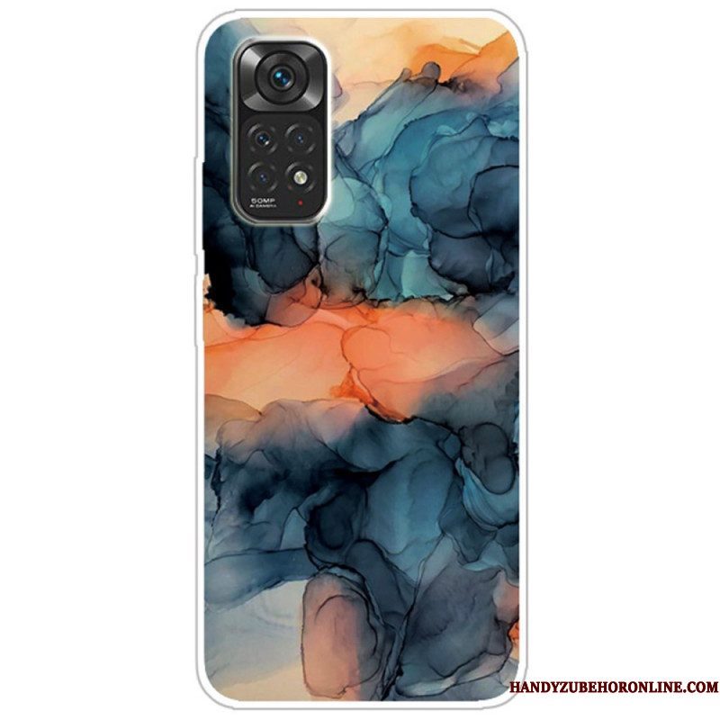 Hoesje voor Xiaomi Redmi Note 11 / 11S Waterverf Marmer