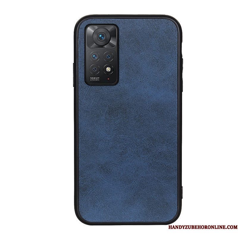 Hoesje voor Xiaomi Redmi Note 11 Pro / 11 Pro 5G Leer-effect