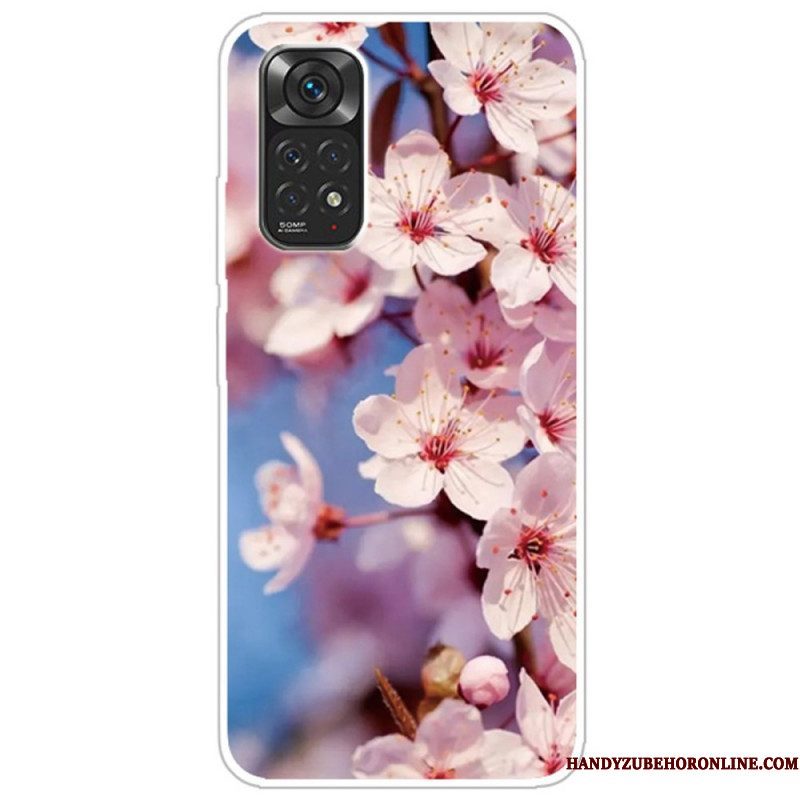 Hoesje voor Xiaomi Redmi Note 11 Pro / 11 Pro 5G Realistische Bloemen