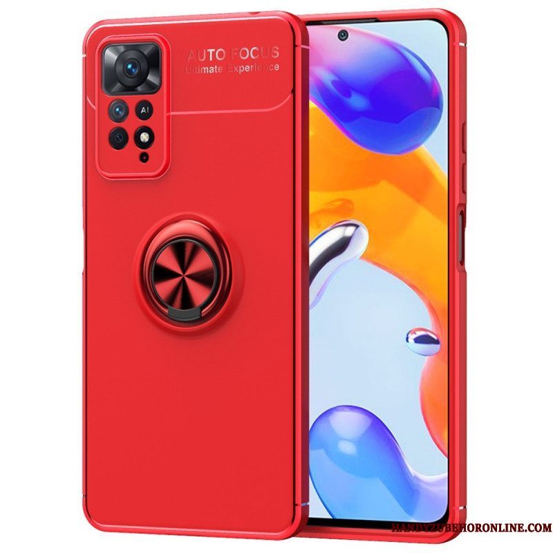 Hoesje voor Xiaomi Redmi Note 11 Pro / 11 Pro 5G Roterende Ring