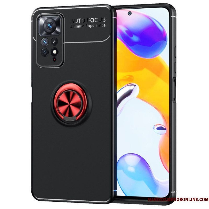 Hoesje voor Xiaomi Redmi Note 11 Pro / 11 Pro 5G Roterende Ring