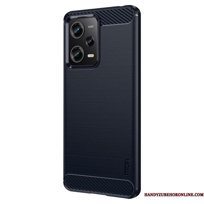 Hoesje voor Xiaomi Redmi Note 12 Pro Mofi Geborsteld Koolstofvezel