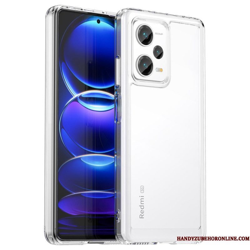 Hoesje voor Xiaomi Redmi Note 12 Pro Plus Transparante Candy-serie