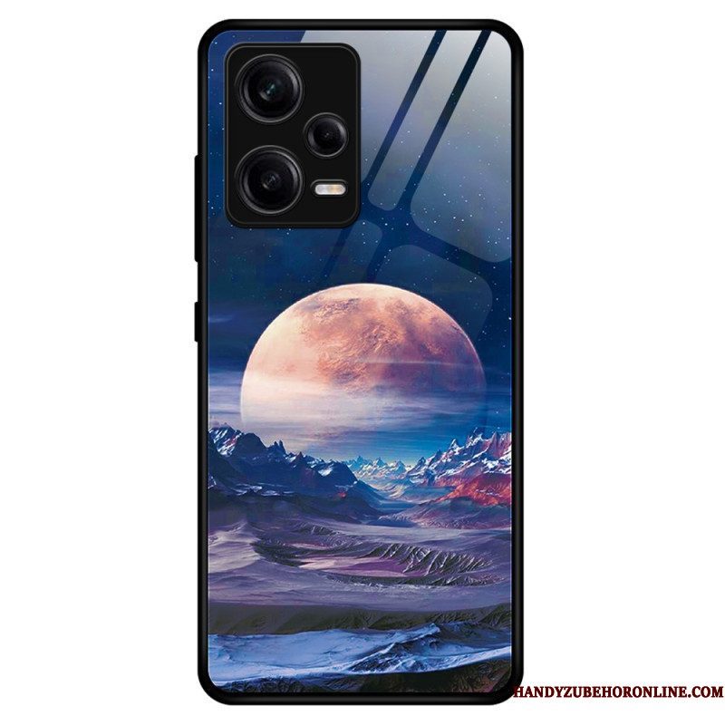 Hoesje voor Xiaomi Redmi Note 12 Pro Ruimte Gehard Glas