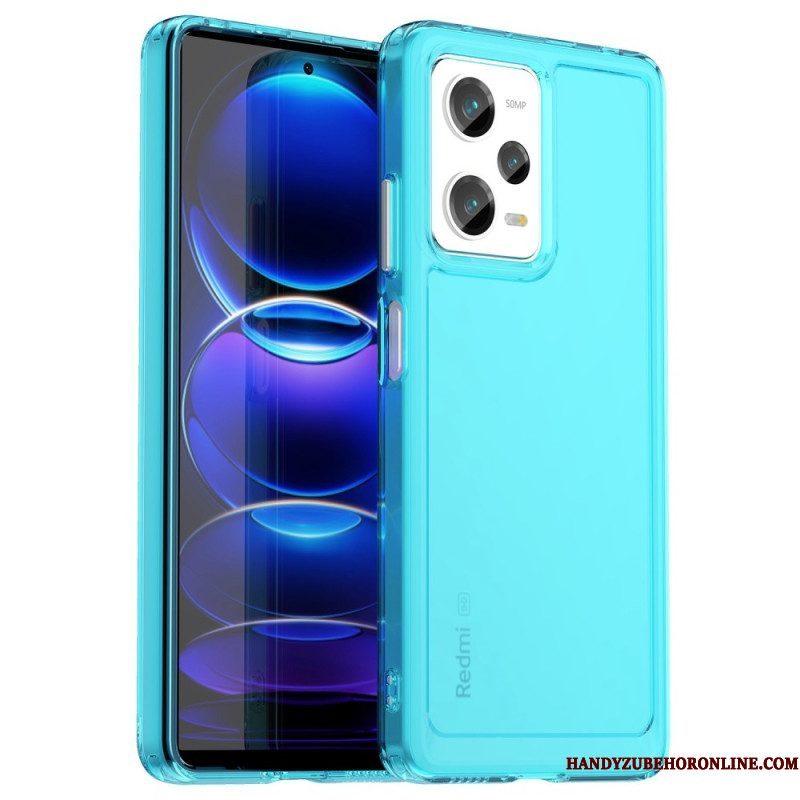 Hoesje voor Xiaomi Redmi Note 12 Pro Transparante Candy-serie