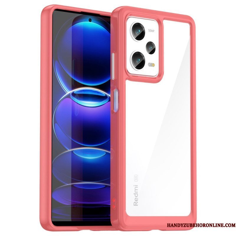 Hoesje voor Xiaomi Redmi Note 12 Pro Transparante Kleur