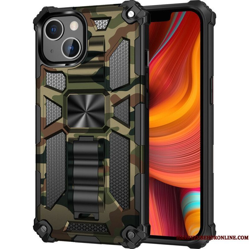 Hoesje voor iPhone 13 Mini Camouflage Verwijderbare Ondersteuning