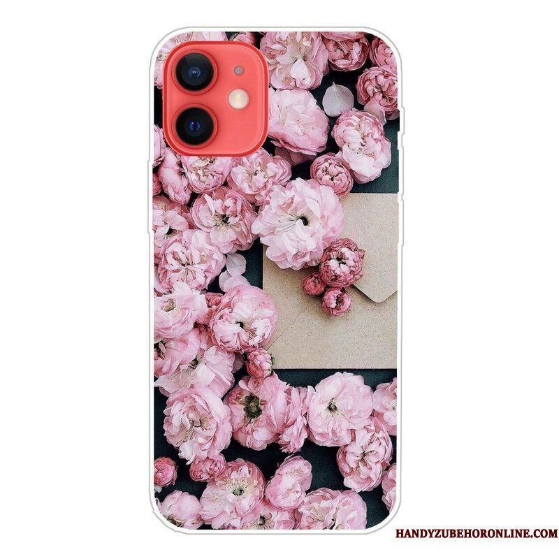 Hoesje voor iPhone 13 Mini Intense Bloemen