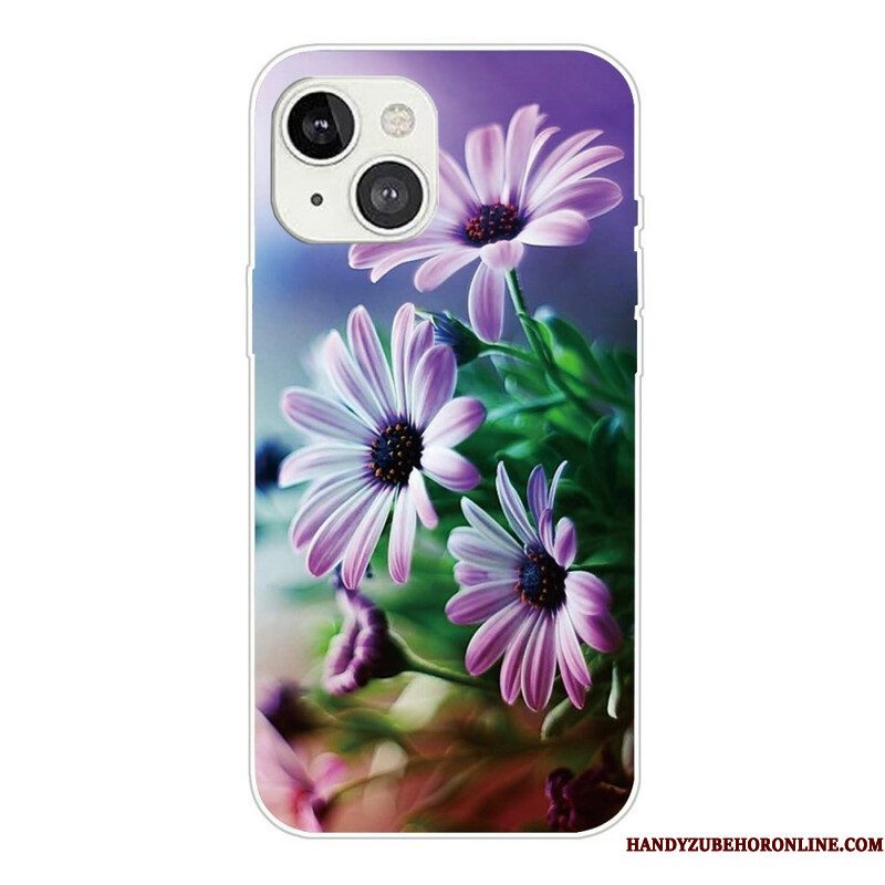 Hoesje voor iPhone 13 Mini Realistische Bloemen