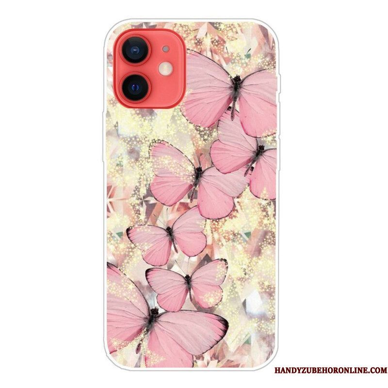 Hoesje voor iPhone 13 Mini Vlinders Vlinders