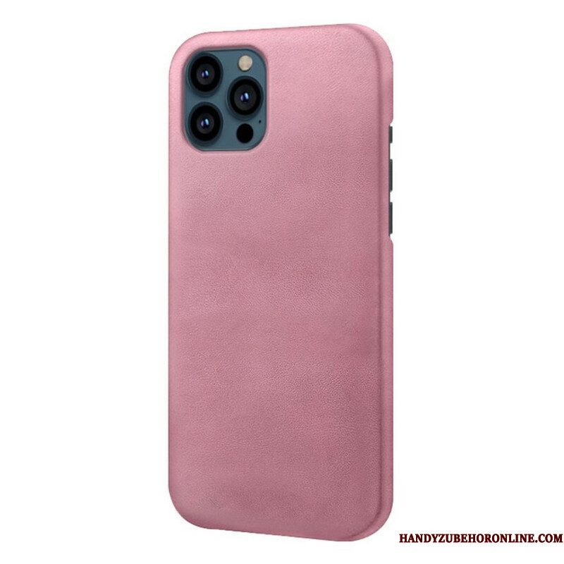 Hoesje voor iPhone 13 Pro Ksq Leereffect