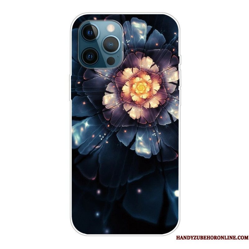 Hoesje voor iPhone 13 Pro Max Flexibele Bloemen