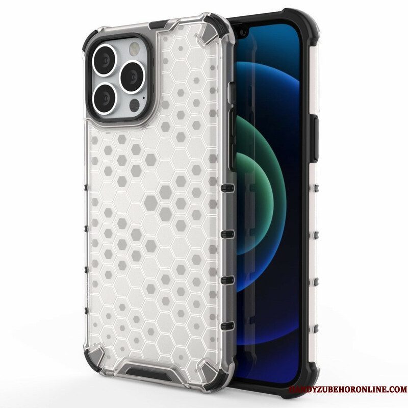 Hoesje voor iPhone 13 Pro Max Honingraatstijl