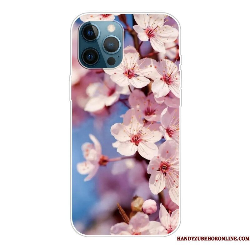 Hoesje voor iPhone 13 Pro Realistische Bloemen