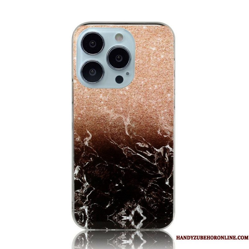 Hoesje voor iPhone 13 Pro Vereenvoudigd Marmer