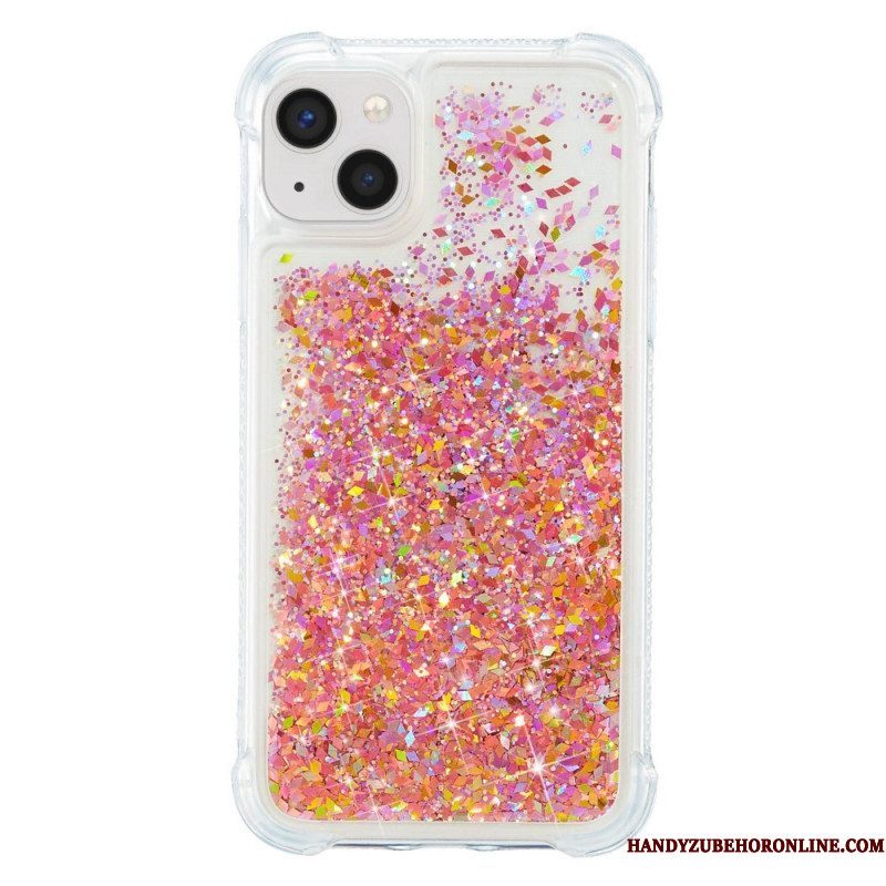 Hoesje voor iPhone 14 Plus Pailletten