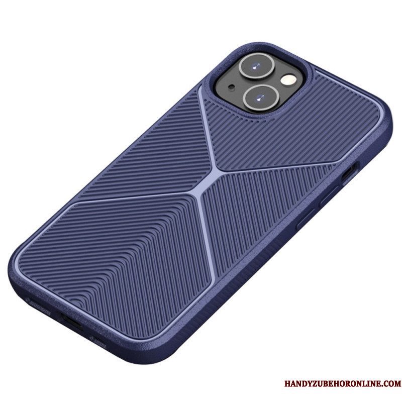 Hoesje voor iPhone 14 Pro Antislip X-ontwerp