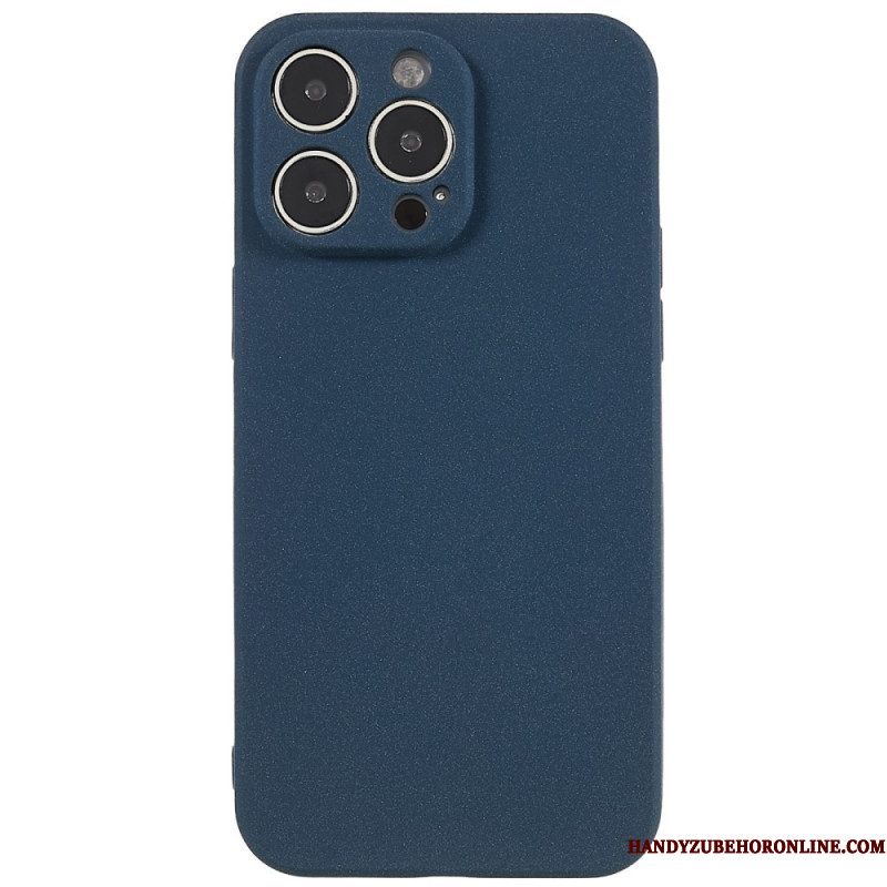 Hoesje voor iPhone 14 Pro Max Mat Siliconen