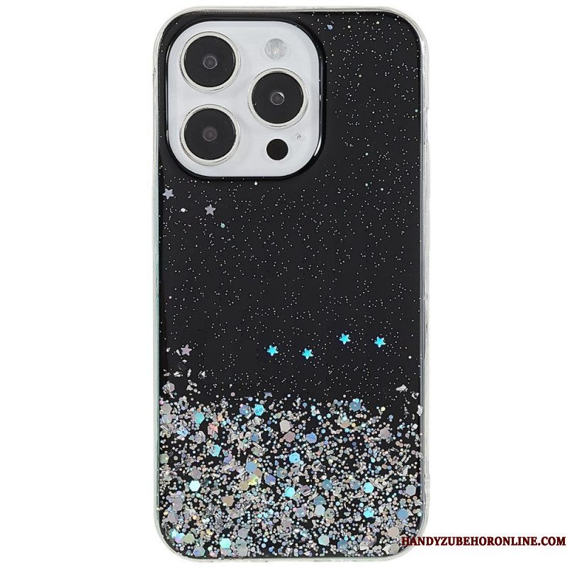 Hoesje voor iPhone 14 Pro Max Premium Pailletten