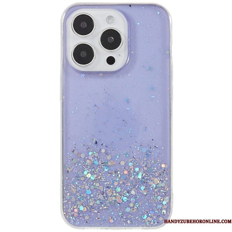 Hoesje voor iPhone 14 Pro Premium Pailletten