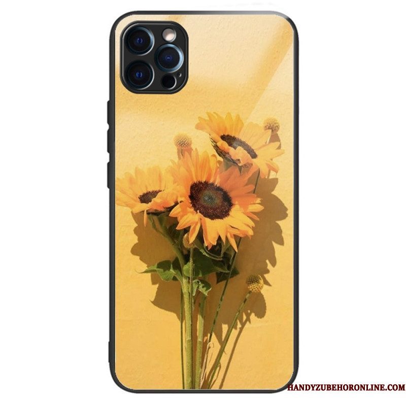 Hoesje voor iPhone 14 Pro Zonnebloemen