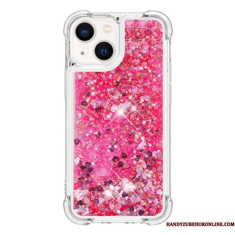 Hoesje voor iPhone 15 Glitters