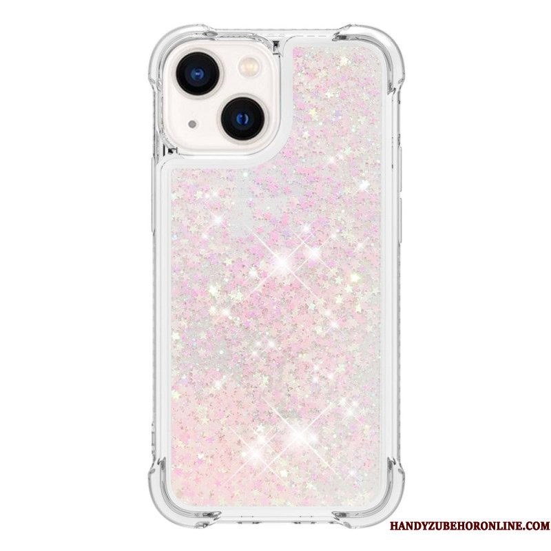 Hoesje voor iPhone 15 Glitters