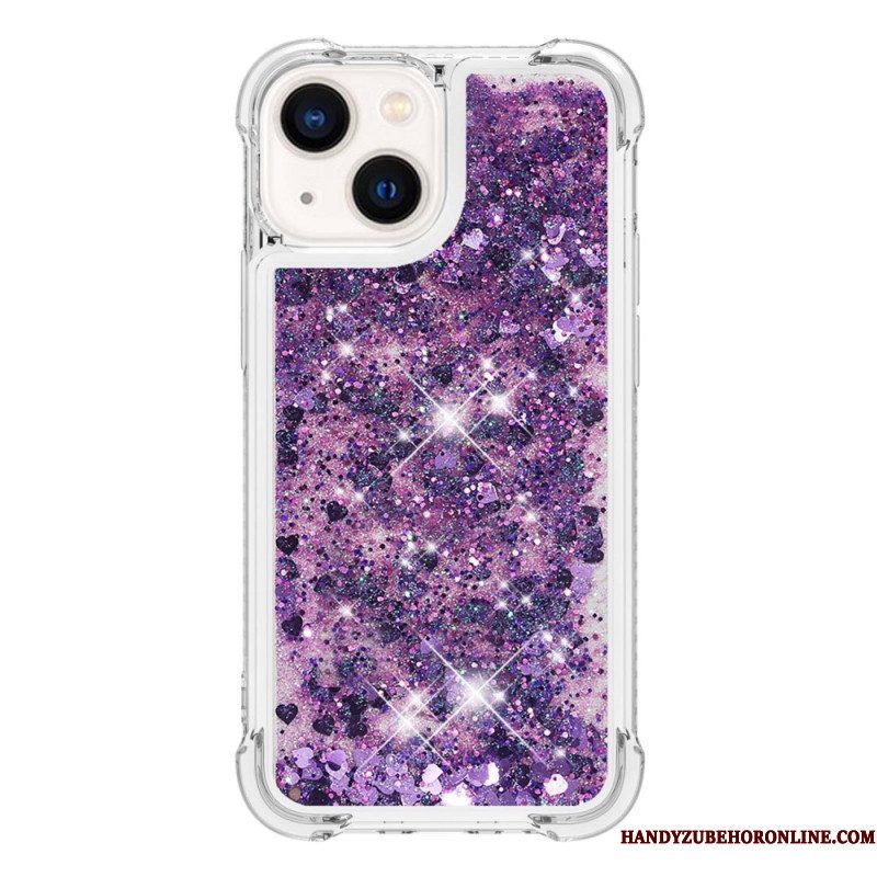 Hoesje voor iPhone 15 Glitters