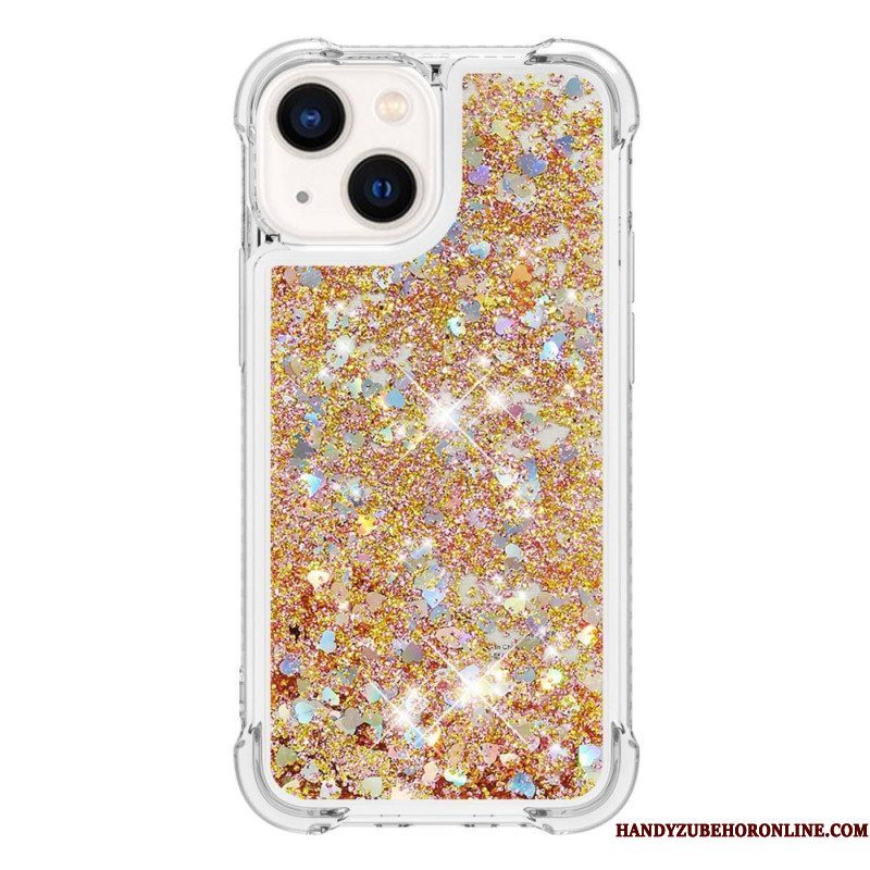 Hoesje voor iPhone 15 Glitters