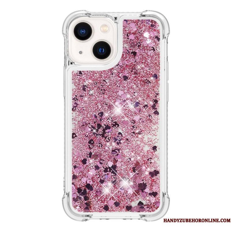 Hoesje voor iPhone 15 Glitters