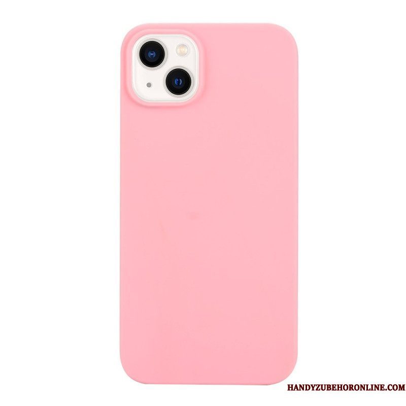 Hoesje voor iPhone 15 Matte Siliconen