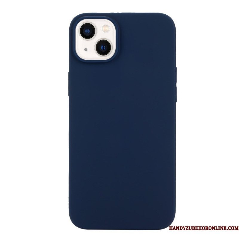 Hoesje voor iPhone 15 Matte Siliconen