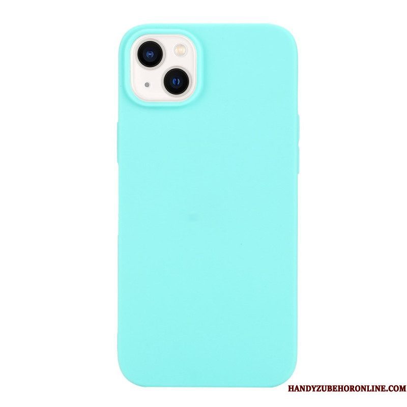 Hoesje voor iPhone 15 Matte Siliconen