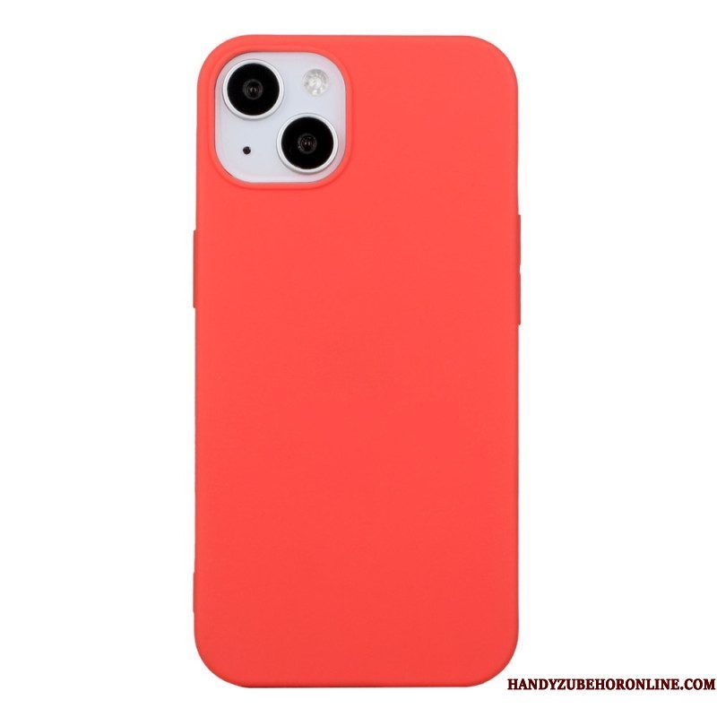 Hoesje voor iPhone 15 Plus Matte Siliconen