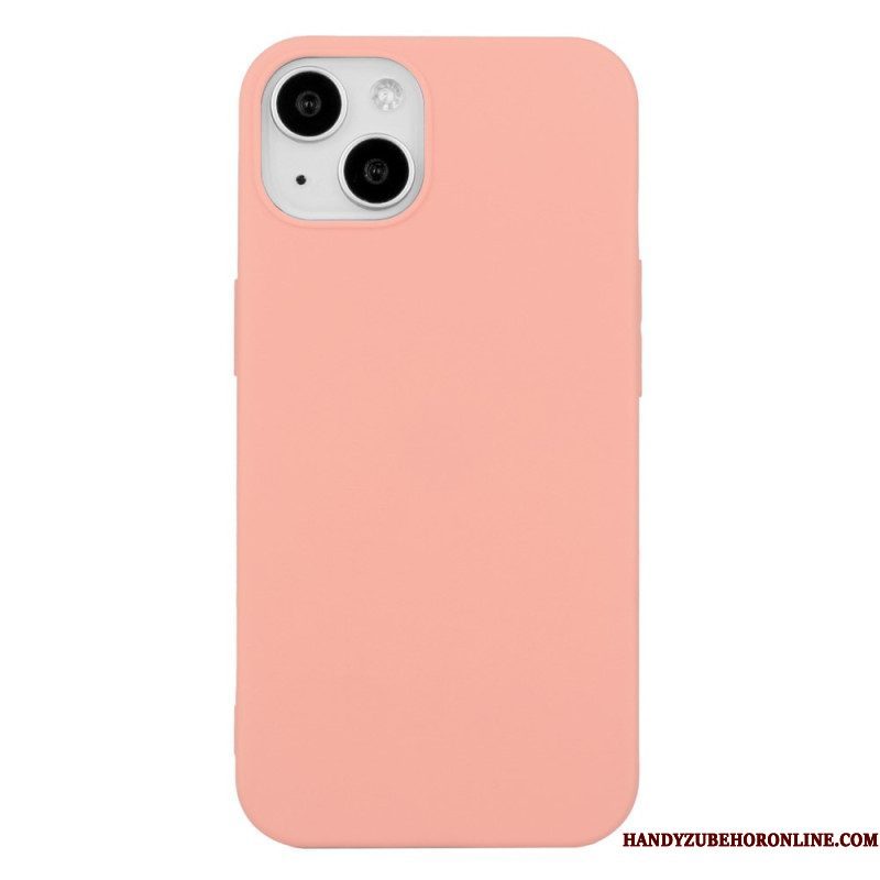 Hoesje voor iPhone 15 Plus Matte Siliconen