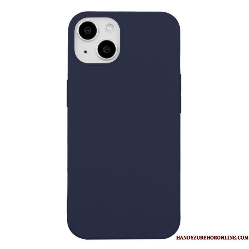 Hoesje voor iPhone 15 Plus Matte Siliconen